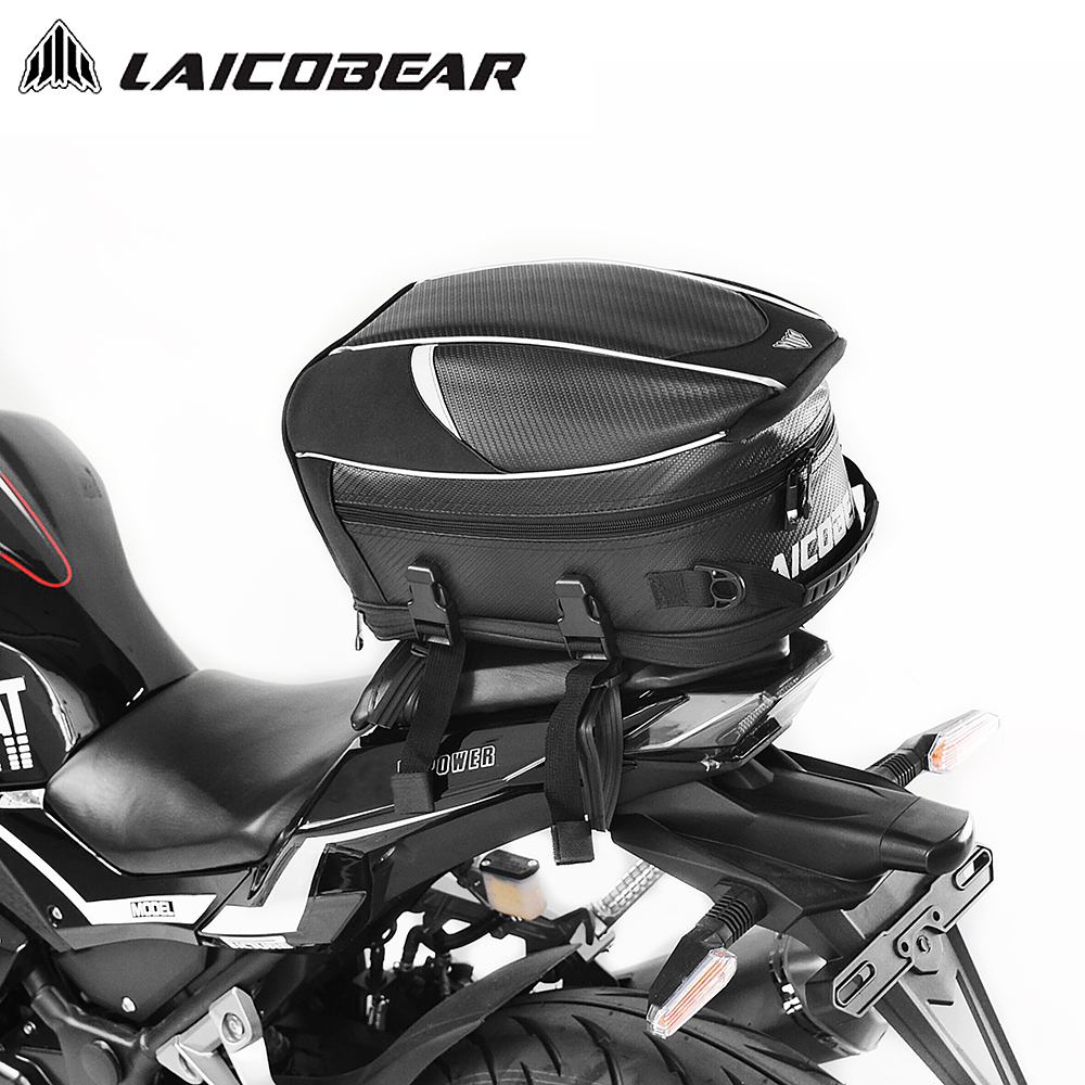 Motorcycle Gear Backpack - Borsa da coda per moto Borsa