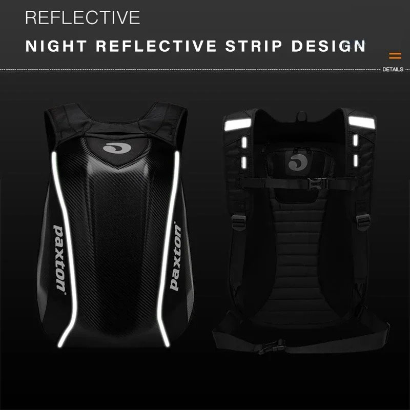 Zaino per moto in fibra di car - Motorcycle Gear Backpack recensione e prezzo