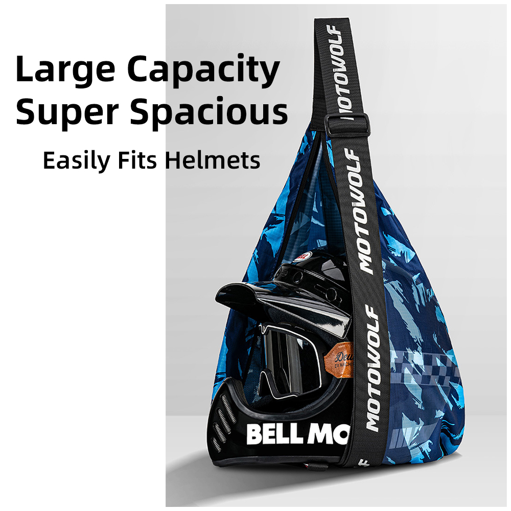 Borsa per casco da motociclist - Motorcycle Gear Backpack recensione e prezzo